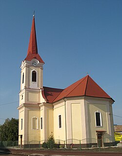 Kostel v obci.