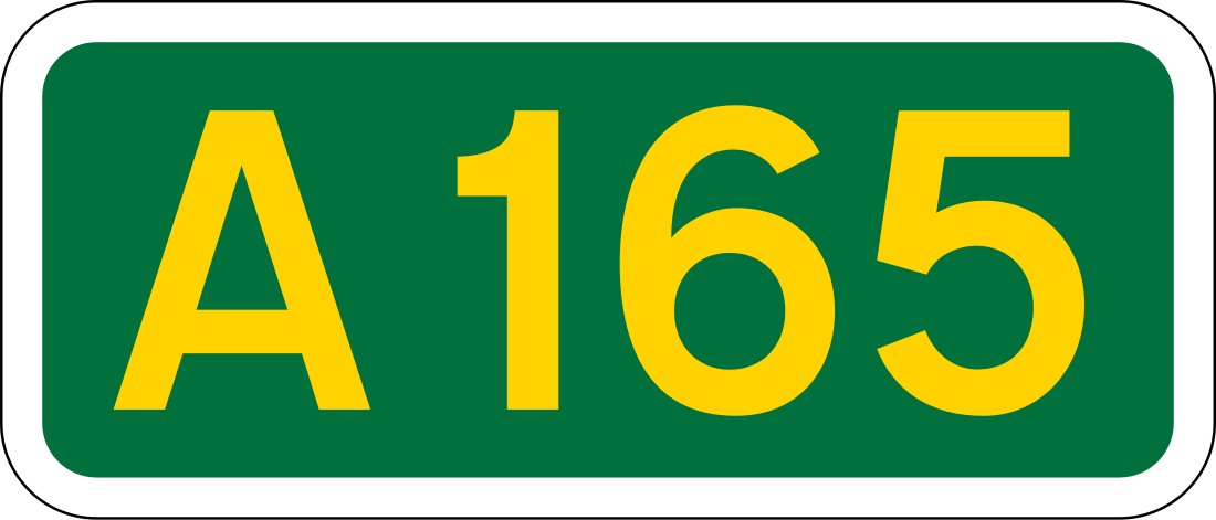 File:UK road A165.svg