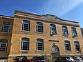 English: Kitson Hall from the edge of the Cumnock Courtyard