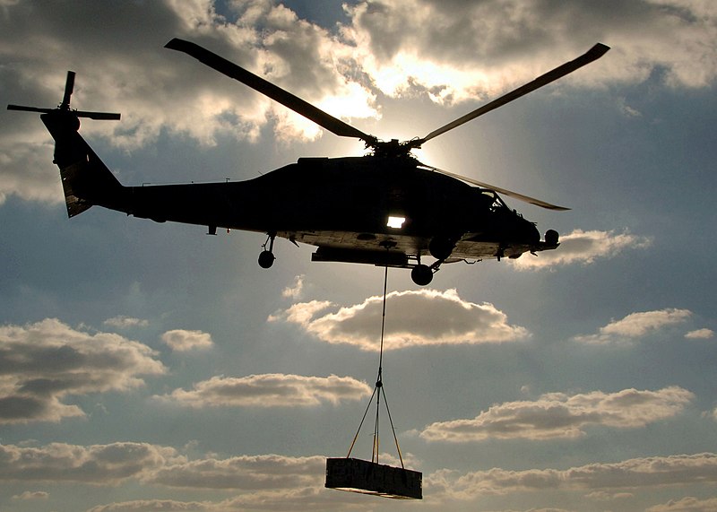 File:US Navy 051103-N-6125G-091 An HH-60H Seahawk helicopter transports ordnance from the Nimitz-class aircraft carrier USS Harry S. Truman (CVN 75) to the nuclear-powered aircraft carrier USS Enterprise (CVN 65).jpg