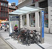 Bike parking at 17th Street