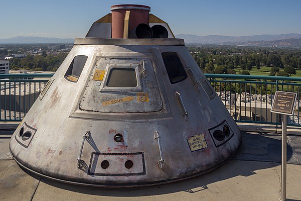 Apollo 13 Command Module prop from the film.