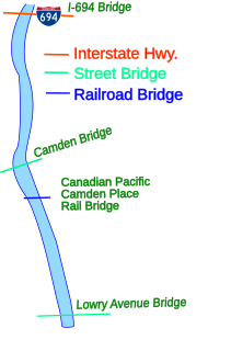 I-694 Bridge bridge in United States of America