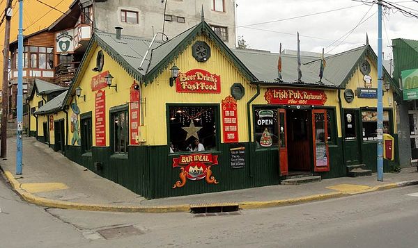 Irish Pub in Ushuaia, Tierra del Fuego.