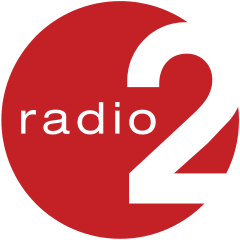 VRT Radio 2's previous logo from 2014 to 2022.
