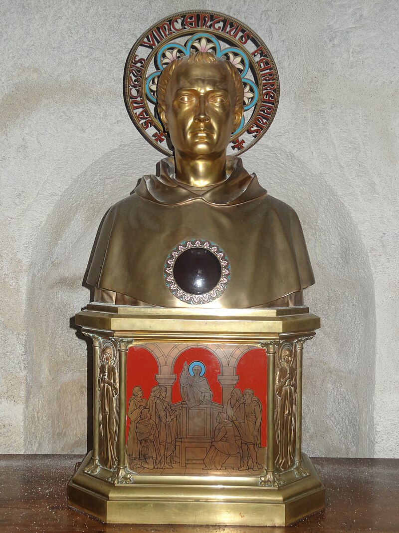Buste à la chapelle Saint-Vincent-Ferrier, cathédrale de Vannes