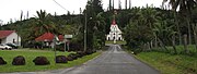 L'église de Vao à l'île des Pins.