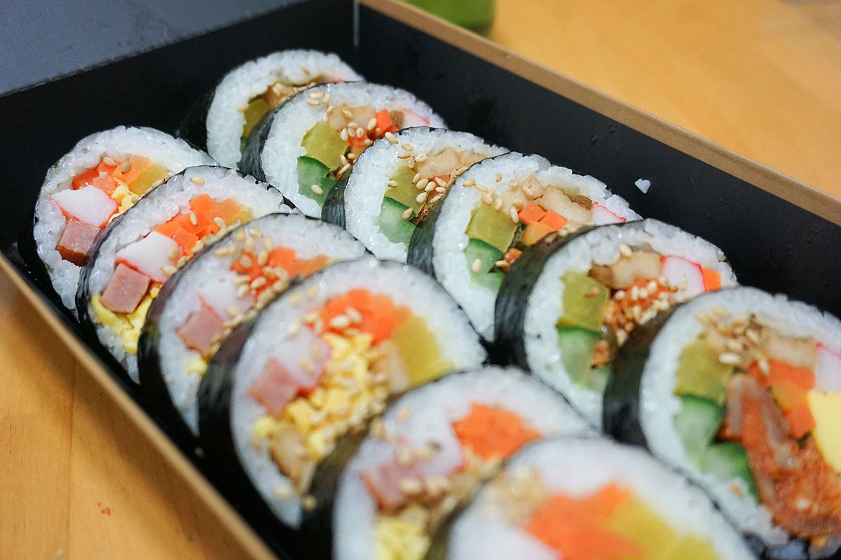 japanese packed to make how lunch Gimbap Wikipedia