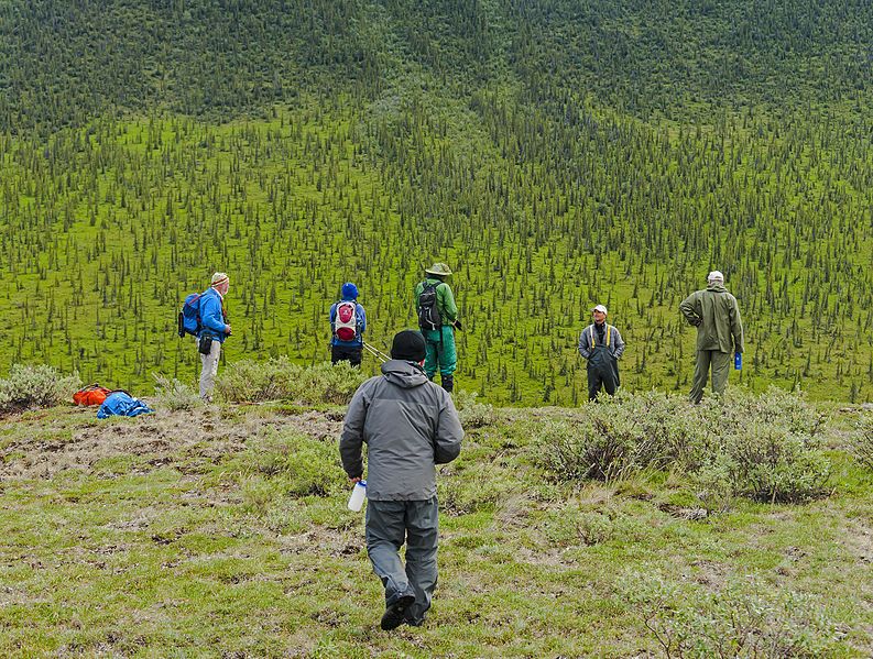 File:View across Firth valley in Ivvavik National Park with hikers.jpg