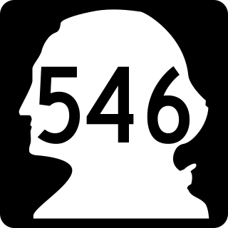 <span class="mw-page-title-main">Washington State Route 546</span> Highway in Washington