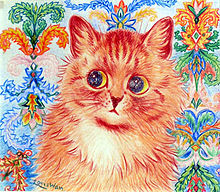 Louis Wain Print Cat Wall Art Decor Peter the Great Louis Wain 