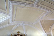 Deutsch: Die Decke der Spitalskapelle von Waizenkirchen sind mit Stuck verziert. English: The ceiling of hospital chapel of Waizenkirchen (Upper Austria) is decorated with stucco.   This media shows the protected monument with the number 93072 in Austria. (Commons, de, Wikidata)