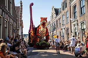 'Walking with dinosaurs' van De Vereniging, Corso Vollenhove 2019