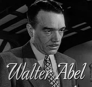 Walter Abel American actor (1898–1987)