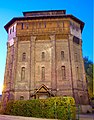 The Water tower with 4 floors as brick work which was built in 1908 as part of the extension of the railway station. The Water tower is placed directly beside the station.