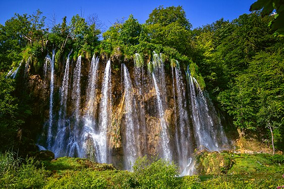 National park Plitvice Lakes. Photograph: Zysko serhii (CC BY-SA 4.0)