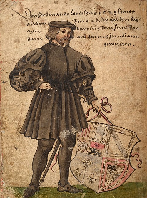 Weiditz's depiction of Cortés in 1529