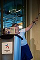 "Wikimania_Hackathon_2017_showcase_-_5.jpg" by User:Ckoerner