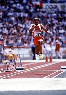 Triple jump Track and field event