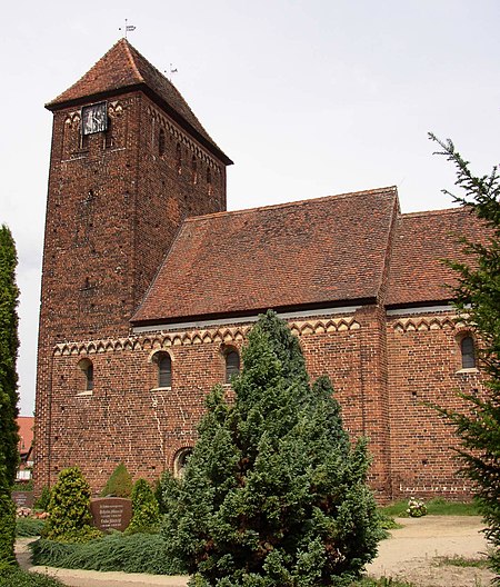 Wust Melkow church