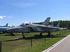 Yak-141 モニノ空軍博物館の展示機