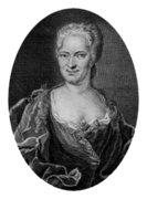 Christiana Mariana von Ziegler Henriette Goldschmidt ist auf einer schwarz-weiß Fotografie abgebildet. Sie trägt ein Kleid und kunstvoll frisiertes Haar.
