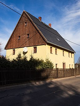 Hauptstraße in Freiberg