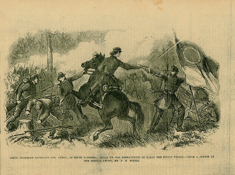 File:"Lieut Hammond Capturing Col. Avery, of South Carolina, While He was Endeavoring to Rally the Flying Rebels.".jpg