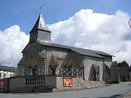 The church in Saint-Léger-la-Montagne