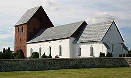 Kerk in de plaats Ødum