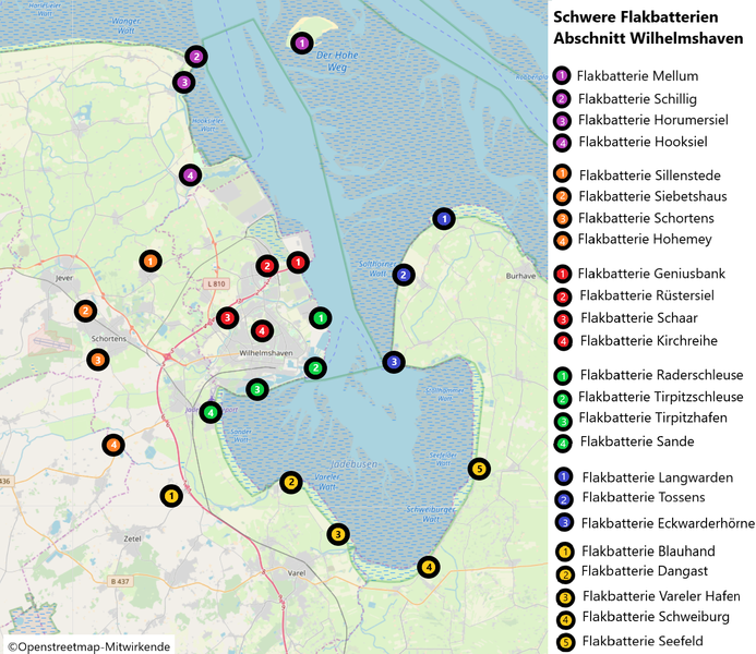 File:Überarbeitete Karte der Flakbatterien Wilhelmshaven.png