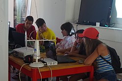 Вики-предавање во летен камп Ливадишта 06.jpg