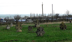 Inhoulka, cimetière cosaques.