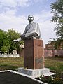 İşimbay'daki Sovyet Başkurt şair, romancı, oyun yazarı Mecit Ğafuri anıtı (2018'den beri yeni yerde).
