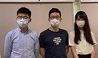 Joshua Wong, Nathan Law, Agnes Chow, zatčeni a odsouzeni roku 2020