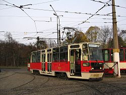 Tramvaj Konstal 105N v Gdaňsku