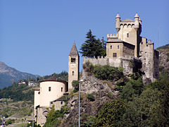 The Saint-Pierre castle.