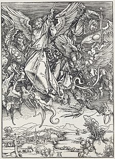 X. Sv. Michael bojující s drakem