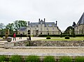 Château du Coscro : vue extérieure d'ensemble.