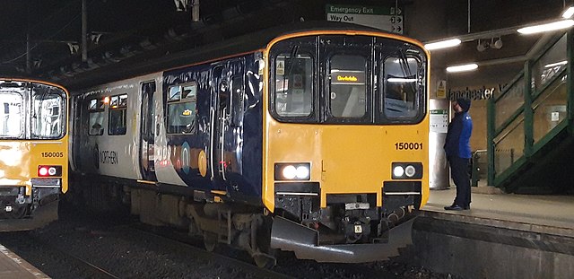 Image: 150001 at Manchester Victoria