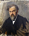 W.A. Serow: Portrait von P.P. Konchalovsky, 1891