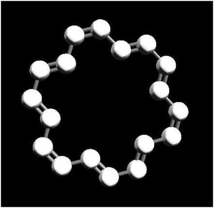 Молекула 18. 18 Аннулен. Annulene. Аннулен 14.