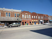 Downtown and post office 2009-0528-PineIsland-downtownPO.jpg