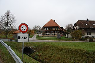 <span class="mw-page-title-main">Deisswil bei Münchenbuchsee</span> Municipality in Bern, Switzerland