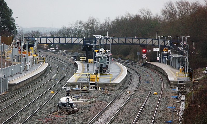 File:2018 at Filton Abbey Wood - the four tracks now in place (11).JPG