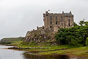 Dunvegan Castle in Isle of Skye, Scotland.