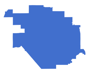 2022 Arizona 3rd District Results.svg