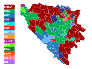 2022 Bosnian Municipalities.svg