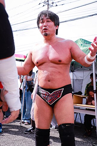 <span class="mw-page-title-main">Tetsuhiro Kuroda</span> Japanese professional wrestler