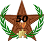 Հարգելի՛ Շեյդի, այս շքանշանը ձեզ Հայ Վիքիպեդիայում 50-ից ավել հոդվածներ ստեղծելու համար։ Շարունակեք զարգացնել մեր Վիքիպեդիան։--Արման Մուսիկյան (քննարկում) 09:58, 8 Մայիսի 2014 (UTC)